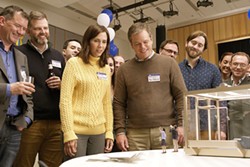 GET SMALL Audrey (Kristin Wiig) and Paul (Matt Damon) decide to give the downsizing procedure a try in order to upgrade their lifestyle. - PHOTO COURTESY OF PARAMOUNT PICTURES