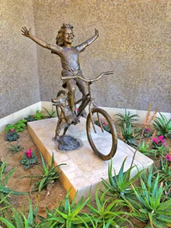 PUBLIC ART DELIGHT We felt the freedom of retirement as we perused the Palm Desert arts and shopping district. - PHOTO BY GLEN STARKEY