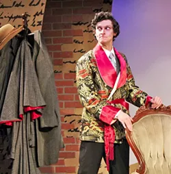 HOLMES-BOY Ken Ludwig's Baskerville, a comedic take on Sir Arthur Conan Doyle's The Hound of the Baskervilles, kicks off the 2018 season at the Great American Melodrama in Oceano. - PHOTO COURTESY OF GREAT AMERICAN MELODRAMA