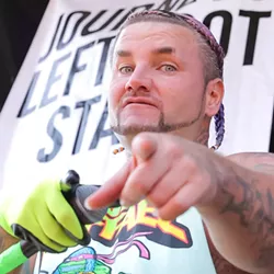 HE'S RAPPIN' AT YOU Riff Raff (pictured) will bring his braggadocios rap to Fremont Theater on April 1, along with DJ Afterthought, John Sisco, Podeezy & DollaBillaGates, and 2 Stoned. - PHOTO COURTESY OF RIFF RAFF
