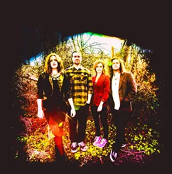 THEY'RE BACK After a lot of touring, B & The Hive returns home with a show at SLO Brew on March 31. - PHOTO COURTESY OF B & THE HIVE