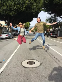 DYNAMIC DUO Micki and Casey bring their great mix of covers and originals to several shows this month: April 6 at Dead Oak Brewing; April 14 at Tin City Cider; April 15 at Kelsey Winery; and April 20 at the SLO Elks Lodge for members and their guests. - PHOTO COURTESY OF DAVID VIENNA