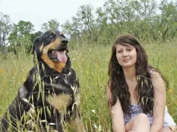 MAN'S BEST FRIEND Amber Davis said that while her CASA mentor was her savior, her dog Capone really helped her through the toughest times in her life. - PHOTO COURTESY OF AMBER DAVIS