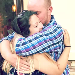 LIVING LIFE These days, Davis works full time for Family Care Network, studies for her master's degree at USC, and loves her husband, Cody Gambel, and their dogs. - PHOTOS COURTESY OF AMBER DAVIS