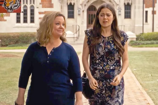 SENIOR YEAR Mother-daughter duo Deanna (Melissa McCarthy) and Maddie (Molly Gordan) navigate being in college together in Life of the Party. - PHOTOS COURTESY OF NEW LINE CINEMA