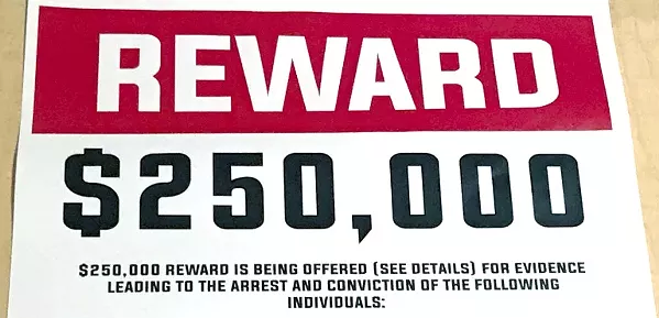 STRANGE POSTER This flyer was found on vehicles outside a May 9 debate for SLO County assessor and district attorney races. The flyer included the names of incumbent DA Dan Dow and current and former Atascadero City officials. - PHOTO COURTESY OF CONFIDENTIAL SOURCE