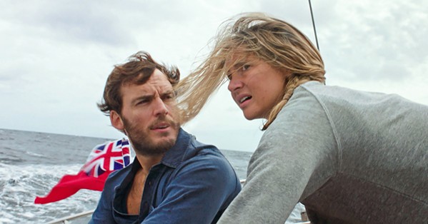 LOST AT SEA Based on real events, Adrift tells the true story of two sailors and lovers caught in one of the most catastrophic hurricanes in history. - PHOTO COURTESY OF STXFILMS