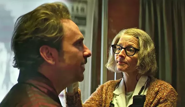 UNDERGROUND A nurse (Jodie Foster, right) runs a secret, members-only hospital for criminals in Hotel Artemis. - PHOTO COURTESY OF GLOBAL ROAD ENTERTAINMENT