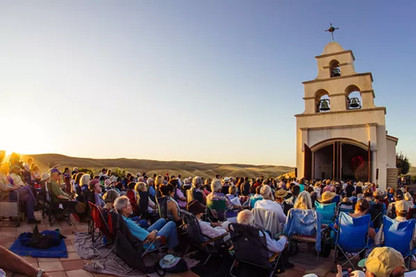 LIMITLESS Catch musical performances like Baroque in the Vines (July 21 at 7:30 p.m.) in venues like the scenic Chapel Serra in Shandon during Festival Mozaic this summer. - PHOTO COURTESY OF FESTIVAL MOZAIC