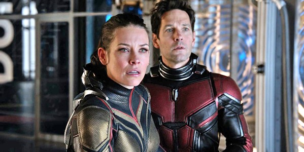 HERO/LIFE BALANCE In Ant-Man and The Wasp, Scott (Paul Rudd, pictured right) struggles with being a father and a super hero. - PHOTO COURTESY OF WALT DISNEY PICTURES