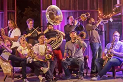 MASH IT! Brass Mash plays the newly reopened Sweet Springs Saloon on July 14, bringing their brass horn instrumental covers of hit songs. - PHOTO COURTESY OF BRASS MASH