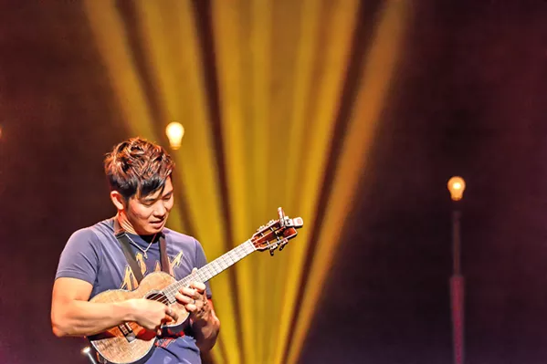 OVER THE RAINBOW Ukulele virtuoso Jake Shimabukuro returns to the Central Coast on July 22, to play the Fremont Theater. - PHOTO COURTESY OF KAYOKO YAMAMOTO