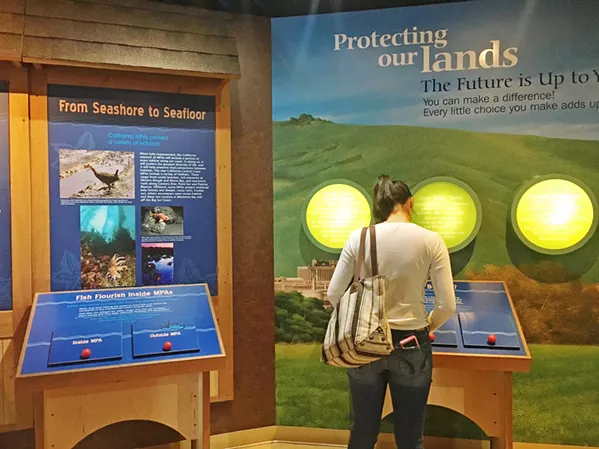 A MUSEUM FOR EVERYONE While much of the museum is geared toward a younger audience, many of the exhibits provide useful and engaging information for all ages. - PHOTO BY ASHLEY LADIN