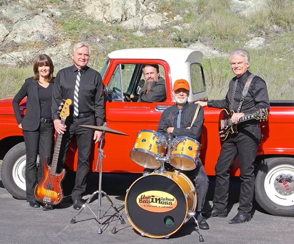 RELIVE WOODSTOCK Unfinished Business plays the music of Woodstock on Aug. 18 at Morro Bay's The Siren. - PHOTO COURTESY OF UNFINISHED BUSINESS