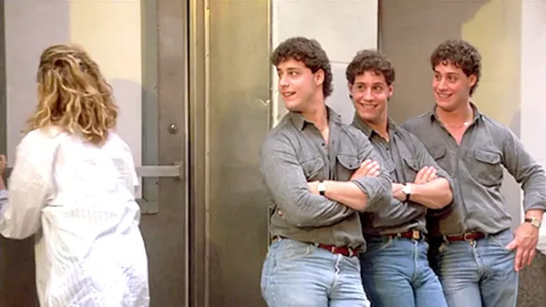 REUNION Three identical triplet brothers separated at birth discover one another at age 19, leading to notoriety, but their joyous reunion is muddled by the circumstances of their separation. - PHOTO COURTESY OF RAW