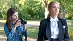 WHODUNIT? Mommy blogger Stephanie (Anna Kendrick, left) seeks answers about her new friend Emily’s (Blake Lively, right) sudden disappearance, in A Simple Favor. - PHOTO COURTESY OF BRON STUDIOS