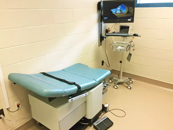 CARE BEHIND BARS The SLO County Jail will seek an outside contractor to provide medical and mental health services to inmates. The decision comes after the jail opened up a new medical clinic to treat inmates. - FILE PHOTO BY CHRIS MCGUINNESS