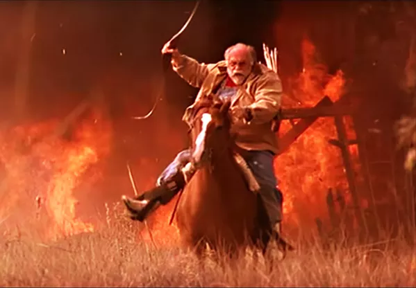 TARGET ACQUIRED John Woo's Hard Target kicks so much senseless ass that you'll be checking to make sure yours wasn't roundhoused off after watching it. - PHOTO COURTESY OF UNIVERSAL PICTURES