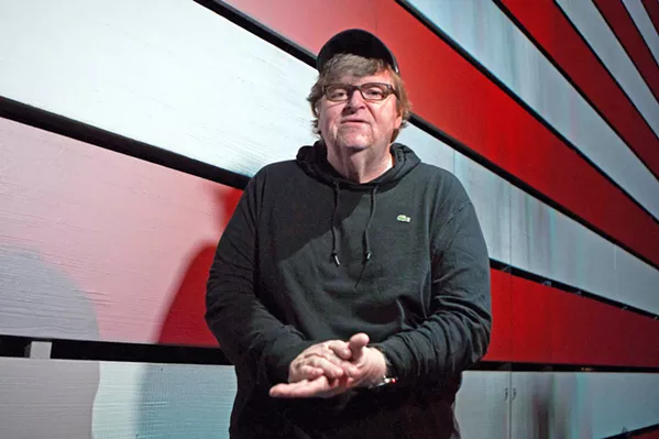 TRUMPING TRUMP Leftist polemicist Michael Moore takes on the Trump era in his new documentary, Fahrenheit 11/9. - PHOTO COURTESY OF DOG EAT DOG FILMS