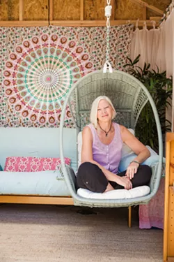 RESIDENT AUTHOR Eldonna Edwards, author of This I Know, will teach several workshops on memoir and fiction writing over the last weekend of September at the Central Coast Writers Conference. - PHOTO BY JAYSON MELLOM
