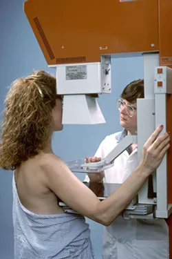 SCREENINGS California's Every Woman Counts program provides free breast cancer screening services, like mammograms, to underinsured and uninsured women across the state, including those in SLO County. - PHOTO COURTESY OF THE NATIONAL CANCER INSITITUTE