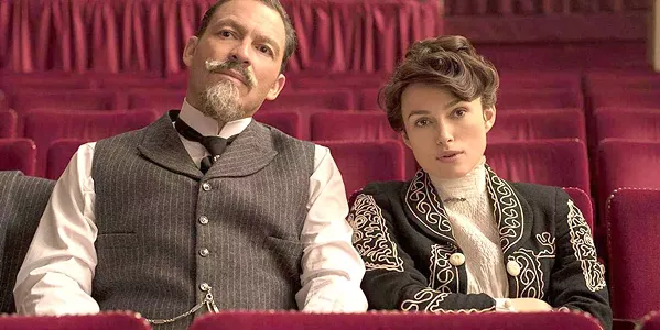 AN ARTIST EMERGES Keira Knightley stars as French novelist Sidonie-Gabrielle Colette, who had to reclaim her literary legacy from her husband, Henry Gauthier-Villars (Dominic West), in the biopic Colette. - PHOTO COURTESY OF NUMBER 9 FILMS