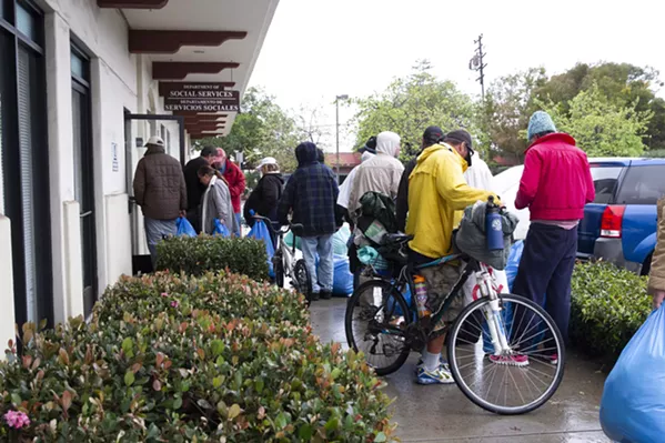 NO SHELTER The Grover Beach City Council declared a shelter crisis at its Oct. 15 meeting, which will allow the city to obtain state funding to combat homelessness. - FILE PHOTO BY JAYSON MELLOM