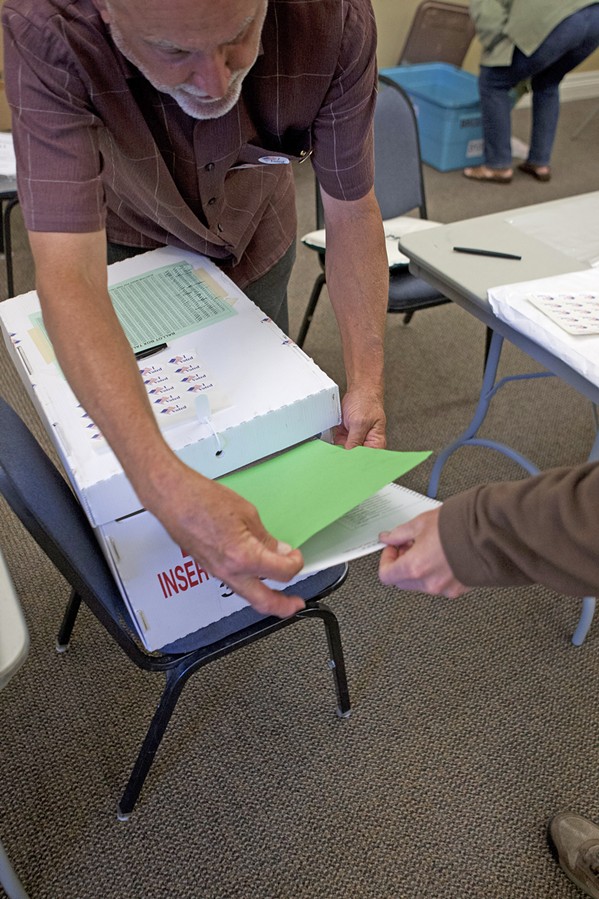 GETTING OUT THE VOTE SLO County Clerk Recorder Tommy Gong says voter registration in the county for the Nov. 6 elections has exceeded that of the 2016 presidential elections. - FILE PHOTO