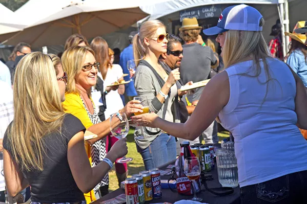 TASTE THE WAVE On Nov. 3, coastal wineries and chefs alike will converge at Avila Beach Resort for the Grand Tasting & Wine Auction as part of the weekend's Harvest on The Coast celebration. Along with food and wine from more than 60 wineries, attendees can expect a winemaker-led wine and lifestyle auction that features rare wines, themed destination getaways, culinary treats, and more. - PHOTO COURTESY OF BARRY GOYETTE