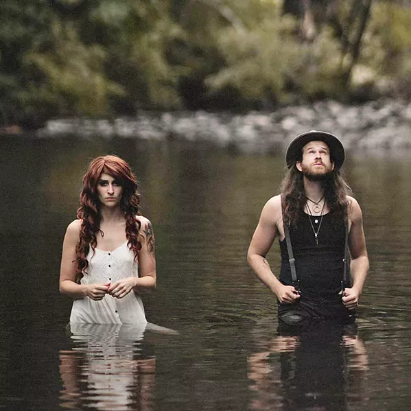 PORTLANDIA Folk pop duo Fox and Bones plays BarrelHouse Brewing's downstairs speakeasy SLO Town location on Nov. 28. - PHOTO COURTESY OF FOX AND BONES