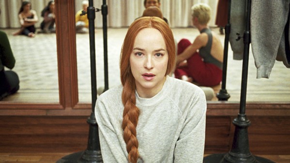 GOOD WITCH? Susie Bannion (Dakota Johnson), a young American woman, enters a prestigious Berlin dance academy that happens to be run by a coven of witches, in Suspiria. - PHOTO COURTESY OF FRENESY FILM COMPANY