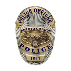 PURSUIT Arroyo Grande Police arrested a 14-year-old who they say led them on a pursuit in a stolen vehicle. - FILE PHOTO COURTESY OF THE ARROYO GRANDE POLICE DEPARTMENT