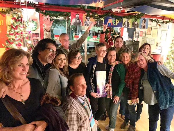 GETTING OUT One of New Times' 12 days of holiday festivities was enjoying SLO Rep's production of A Christmas Story. - PHOTO COURTESY OF DORA MOUNTAIN