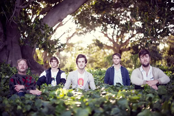 FROM SANTA BARBARA TO THE STARS Now in their 10th year, former Santa Barbara indie rock act Gardens & Villa plays Jan. 24 at The Siren. - PHOTO COURTESY OF GARDENS & VILLA