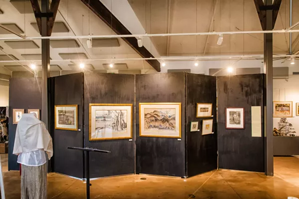 TOGETHER NOW The collection of Milford Zornes' work at the DANA Adobe Cultural Center is a landmark collection from the artist, known as a prominent member of the California Scene Painters movement. Many of Zornes' family members lent their paintings to the center to be featured in the show. - PHOTO BY JAYSON MELLOM