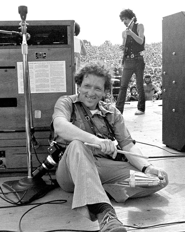 BEHIND THE LENS Former Rolling Stone magazine photographer Baron Wolman got his start in music photography at concerts in Haight Ashbury and Golden Gate Park in San Francisco. - PHOTOS COURTESY OF BARON WOLMAN