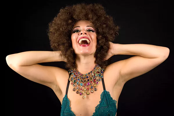 RAZZLE DAZZLE As a lifelong dancer, Alex Milaychev found her way to burlesque because of the sexual freedom and support that community offered. - PHOTOS COURTESY OF ALEX MILAYCHEV