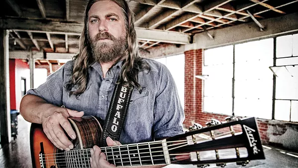 DEEP AND DARK White Buffalo (aka Jake Smith) returns to The Siren on Feb. 21, delivering his gorgeously troubled songs. - PHOTO COURTESY OF WHITE BUFFALO