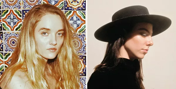 SINGER-SONGWRITERS Sam Valdez (left) and Rodes Rollins (right) play The Siren on March 7. - PHOTOS COURTESY OF SAM VALDEZ AND RODES ROLLINS