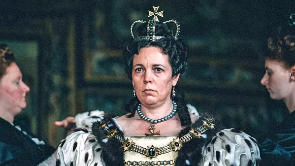 BEST ACTRESS! This year's Best Actress winner, Olivia Colman, stars as Queen Anne in The Favourite, returning to Bay Theater, Downtown Centre Cinemas, and Park Theater. - PHOTO COURTESY OF ELEMENT PICTURES