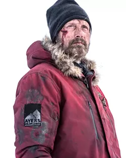SURVIVOR Mads Mikkelsen stars as Overgård, a plane crash survivor who in turn must rescue a woman from a helicopter crash, in Arctic. - PHOTO COURTESY OF ARMORY PICTURES