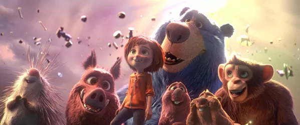 BELIEVE June (voiced by Brianna Denski), who lost her mother and her imagination, discovers an amusement park she invented as a little girl and realizes it's in danger of being destroyed, in the animated family adventure, Wonder Park. - PHOTO COURTESY OF ILION ANIMATION STUDIOS