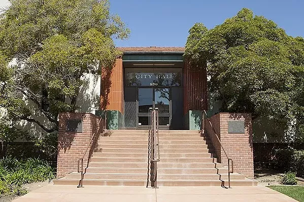 ON LEAVE The city of San Luis Obispo placed one of its building inspectors, Chris Olcott, on paid administrative leave following the April 14 release of a video documenting his 2016 assault against a woman in a bar. - FILE PHOTO