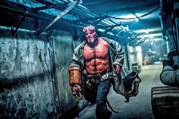 ANTIHERO Well-meaning half-demon Hellboy (David Harbour) must stop an undead sorceress from releasing hell on Earth, in Hellboy. - PHOTO COURTESY OF SUMMIT ENTERTAINMENT