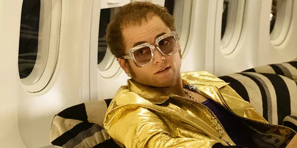 SNEAK PEAK The Palm Theatre will screen the new Elton John (Taron Egerton) fantasy biopic, Rocketman, on May 30. - PHOTO COURTESY OF MARV FILMS