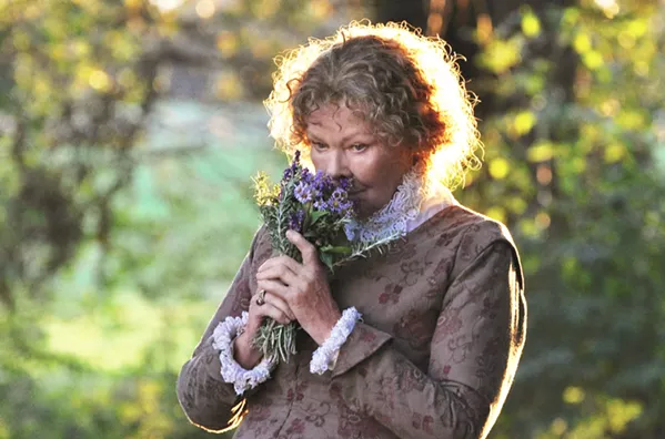 SHAKESPEARE's WIFE Judi Dench stars as Anne, spouse to the famed bard, who returns to her after The Globe Theatre burns, in the imaginative biographical drama, in All Is True. - PHOTO COURTESY OF TKBC