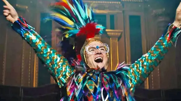 GLAMOR Taron Egerton stars as Elton John in the fantasy biopic, Rocketman. - PHOTO COURTESY OF MARV FILMS