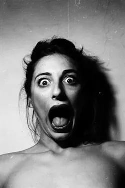 SELF-AWARE Brandy Eve Allen's Self Portraits (above and right) explore the artist's identity, emotional and mental states, and the expectations of the female experience. - PHOTOS COURTESY OF BRANDY EVE ALLEN
