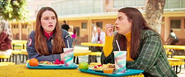 NERD PATROL Academic superstars and besties Amy (Kaitlyn Dever, left) and Molly (Beanie Feldstein) decide to make their final night as high schoolers one to remember, in Booksmart. - PHOTOS COURTESY OF ANNAPURNA PICTURES