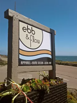 NATURAL SHOPPING Just steps away from the ocean, Diane Matzner is giving her new shop Ebb & Flow a breezy vibe. - PHOTO COURTESY OF EBB & FLOW